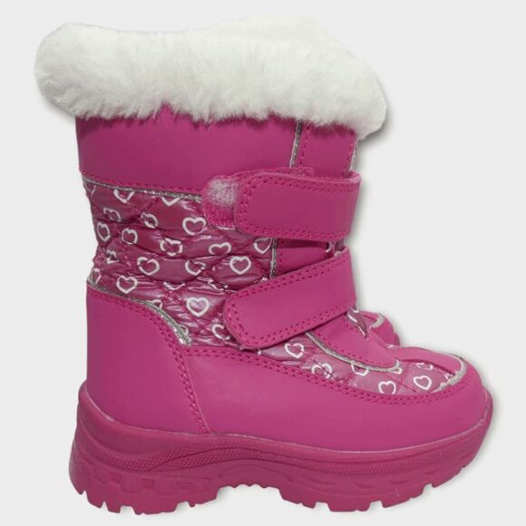 Falls Creek Infant 3M Thinsulate Winter Velcro Snow Boots 6 - Picture 1 of 5